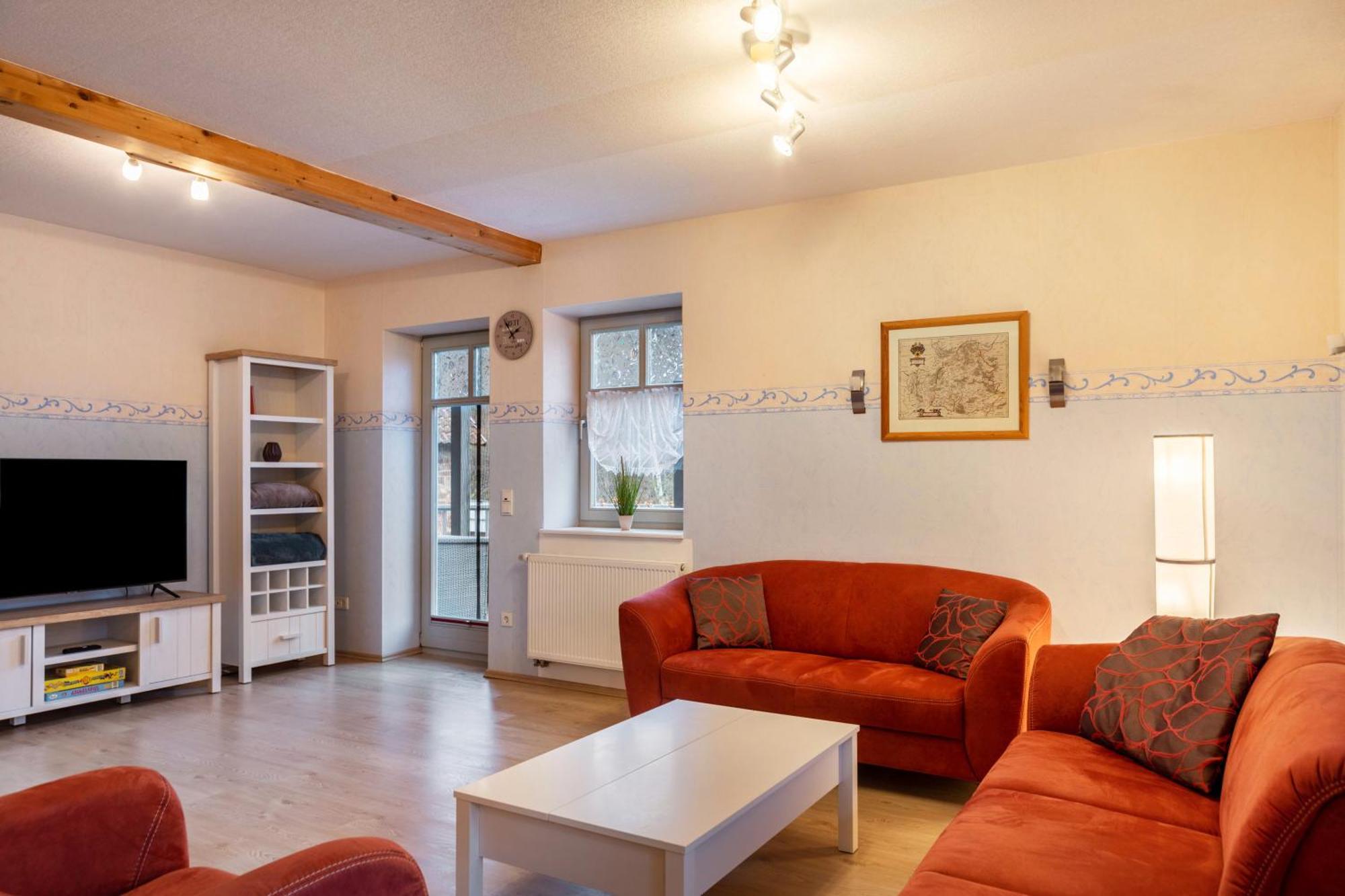 Ferienwohnung 1 Hof Schaefer Waldeck  Buitenkant foto